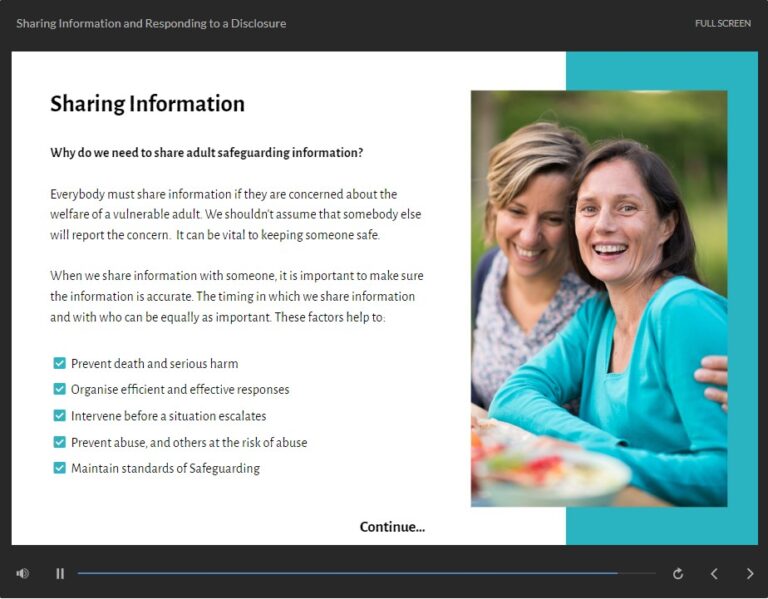 Safeguarding Vulnerable Adults Level 1